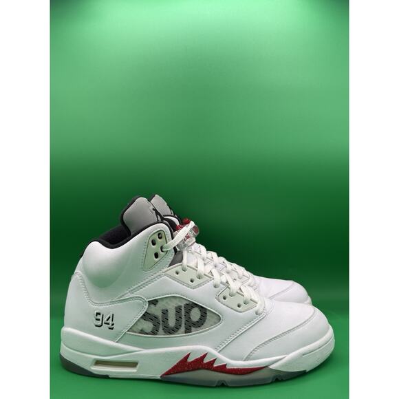 Air Jordan 5 “Supreme White” Size 10 OG Box (824371-101) - Picture 1 of 7